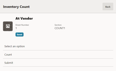 Submit Option