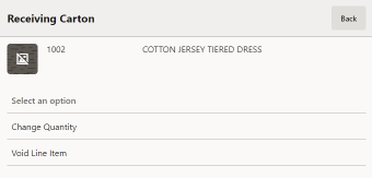 Change Quantity Option