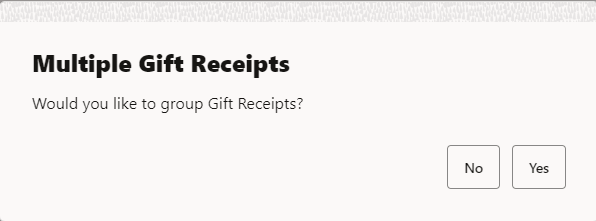 Multiple Gift Receipt Prompt