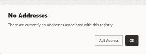 No Address Prompt