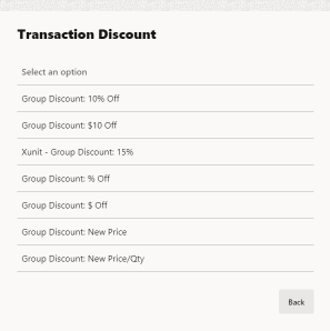 Select Group Discount