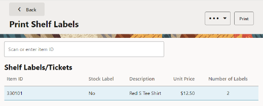 View Port Displays Items Added for Labels