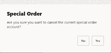Cancel Confirmation Prompt