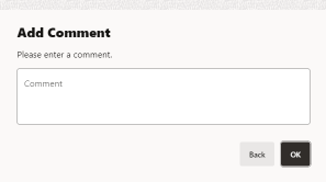 Mobile POS Serial Number Exchange Comment Prompt