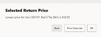 Lowest Price for Item Prompt