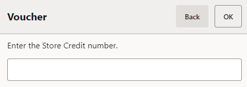 Store Credit
