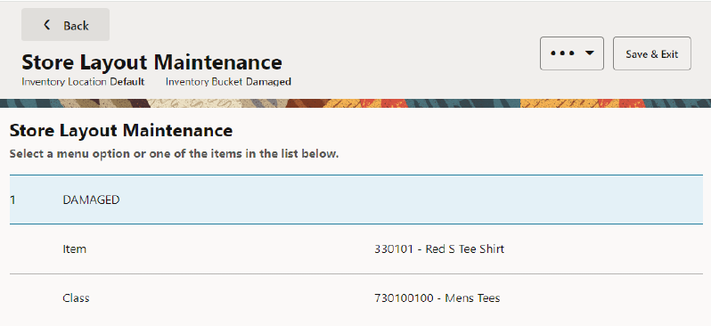 Count Sections with Items and Merchandise Levels Added