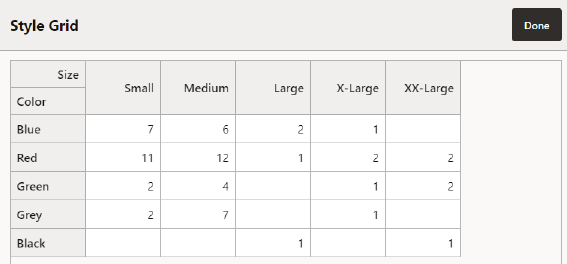Item Viewer - Style Grid Item Viewer - Style Grid