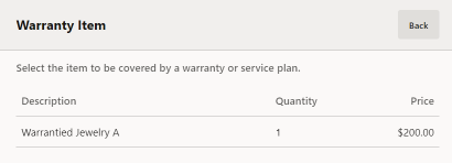 Warranty Plans