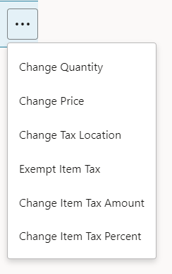 Item Overflow Menu