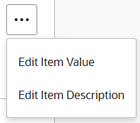Edit Item Information