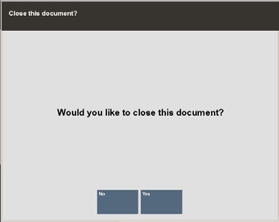 Close Document Prompt
