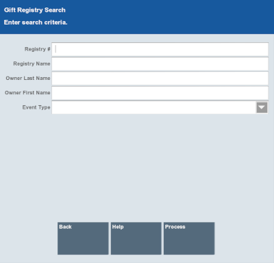 Entry Required Prompt Entry Required Prompt