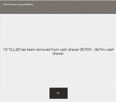 Till Removed Message Till Removed Message