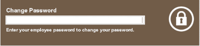 Change Password Login Screen Change Password Login Screen