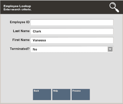 Employee Lookup Form adding new employee Employee Lookup Form adding new employee