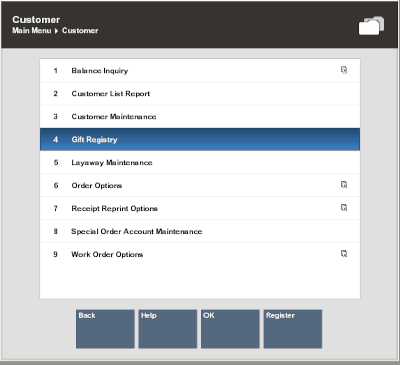 Gift Registry Gift Registry