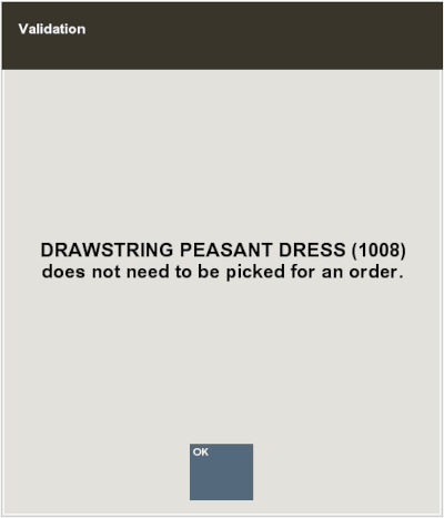 Wrong Item Scanned Wrong Item Scanned