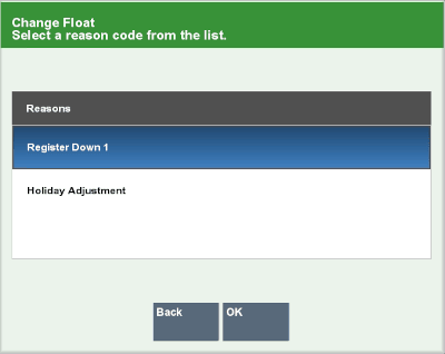 Change Float Change Float
