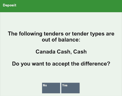 Out of Balance Example Out of Balance Example