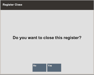 Close Register Close Register