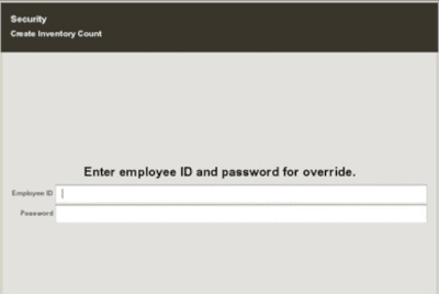 Entry Required Prompt Entry Required Prompt