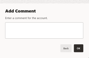 Add Comment Prompt