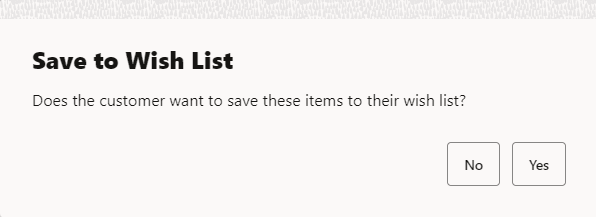 Save to Wish List