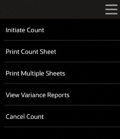 Context Menu Options Context Menu Options