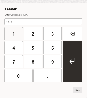 Coupon Amount Coupon Amount
