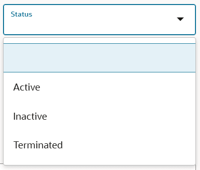 Associate Status List
