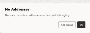 No Address Prompt