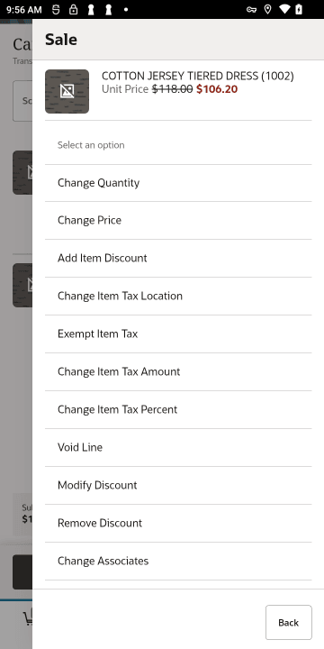 Item Actions Drawer - Handheld Item Actions Drawer - Handheld