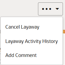 Layaway Options