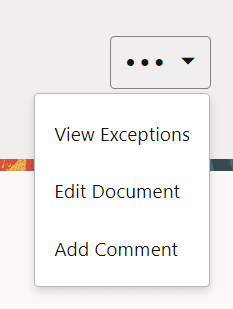 New Shipping Document Context Menu New Shipping Document Context Menu