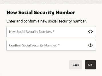 New Social Security Number