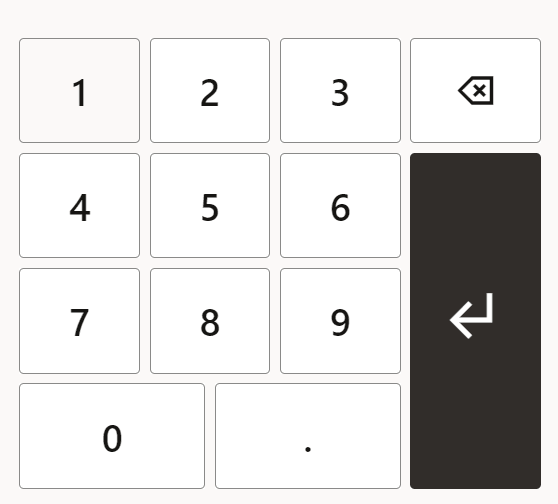 Numeric Field Numeric Field
