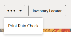 Print Rain Check