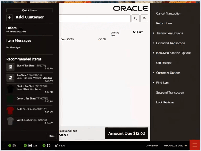Recommended Items - Tablet Recommended Items - Tablet