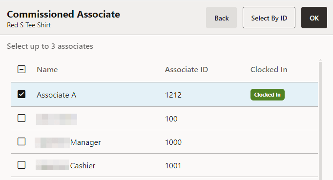 Associates List