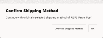 Shipping Method