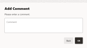 Mobile POS Serial Number Exchange Comment Prompt