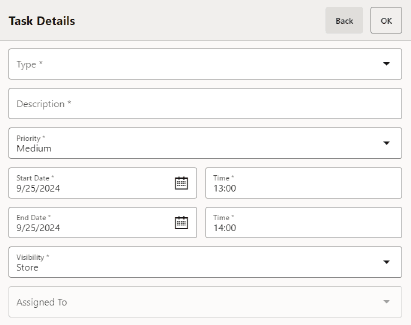 Task Details Task Details