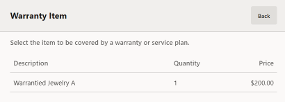 Warranty Plans