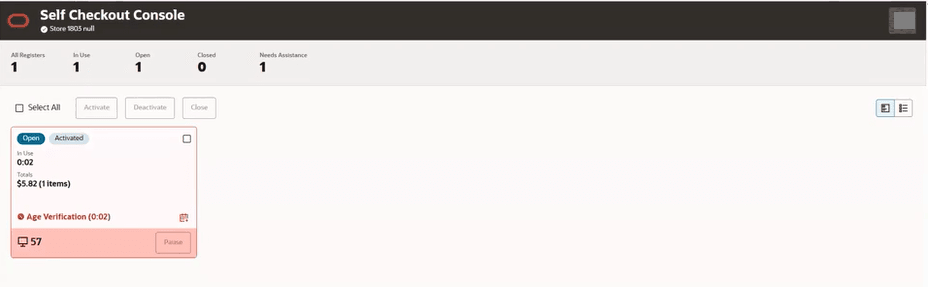 Console - Age Verification Console - Age Verification
