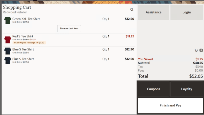 Coupons Applied Coupons Applied