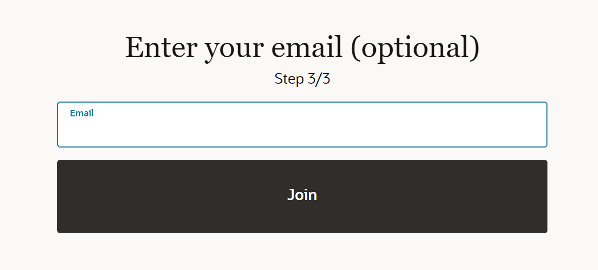 Enter your Email (Optional) Enter your Email (Optional)