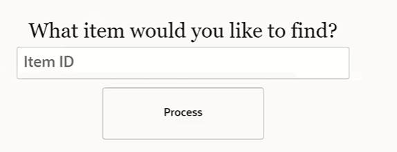 Find items Find items