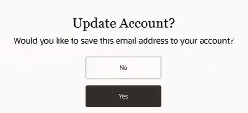 Update Account Update Account