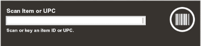 Item ID Search Prompt